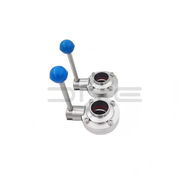 Санитарна заварена дроселна клапа